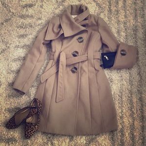 Jessica Simpson Camel Peacoat